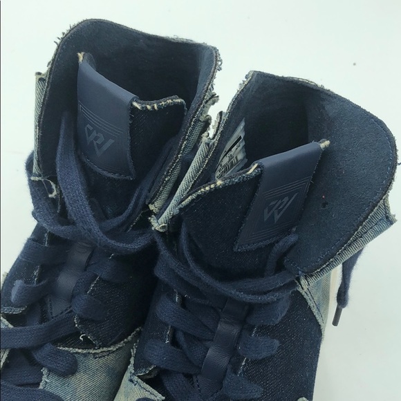 Nike Jordan Westbrook 0.2 BG Bleached Denim Sneakers Kids Size 6.5 - Picture 5 of 12